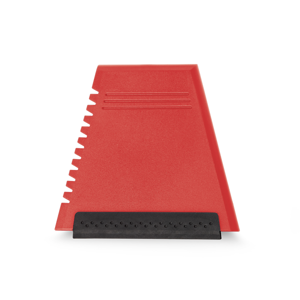 Grattoir à glace. Rouge Rouge, à personnaliser avec le logo de votre club. Grattoir à glace. Rouge Rouge