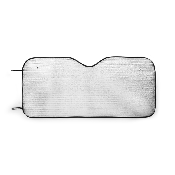 Pare soleil pour voitures. Argenté Argent, à personnaliser avec le logo de votre club. Pare soleil pour voitures. Argenté Argent