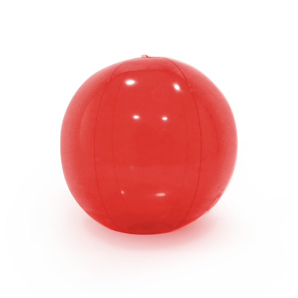 Ballon gonflable. Rouge Rouge, à personnaliser avec le logo de votre club. Ballon gonflable. Rouge Rouge