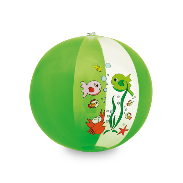 Ballon gonflable. Vert clair Vert, à personnaliser avec le logo de votre club. Ballon gonflable. Vert clair Vert