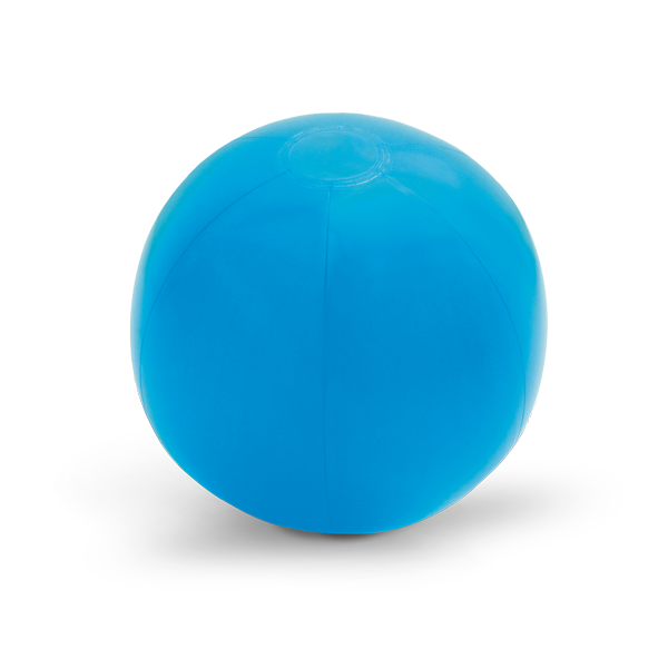 Ballon gonflable. Bleu clair Bleu, à personnaliser avec le logo de votre club. Ballon gonflable. Bleu clair Bleu