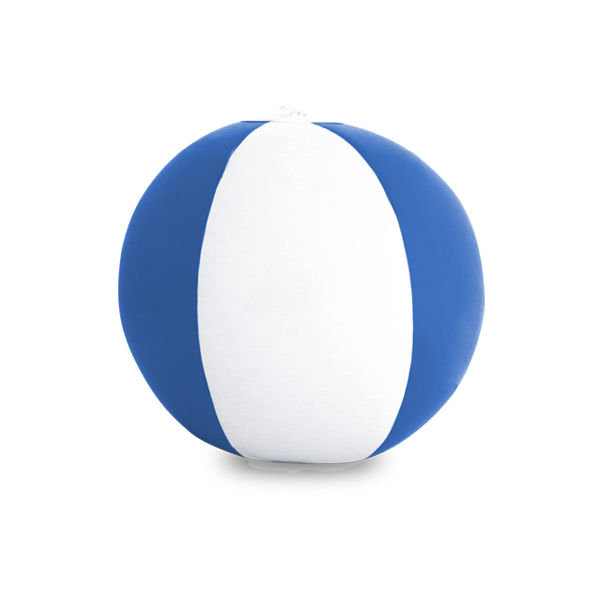 Ballon gonflable. Bleu Bleu, à personnaliser avec le logo de votre club. Ballon gonflable. Bleu Bleu
