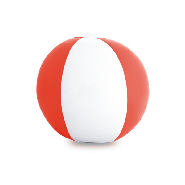 Ballon gonflable. Rouge Rouge, à personnaliser avec le logo de votre club. Ballon gonflable. Rouge Rouge