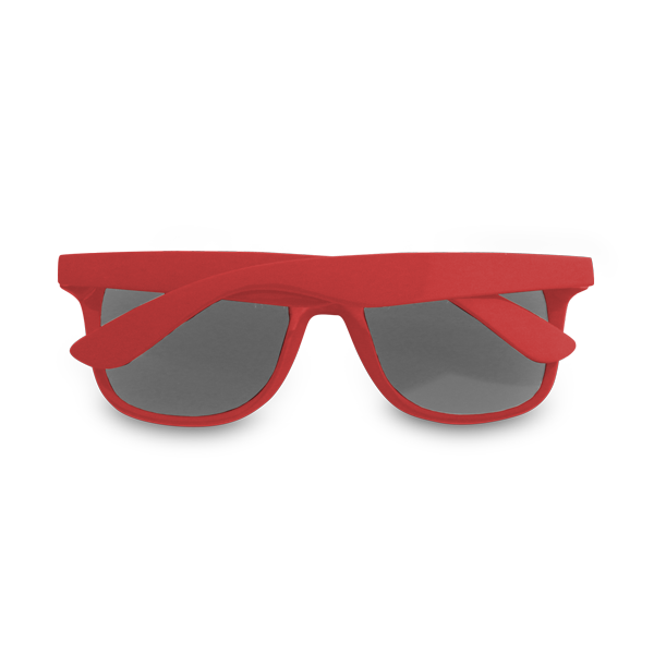 Lunettes de soleil. Rouge Rouge, à personnaliser avec le logo de votre club. Lunettes de soleil. Rouge Rouge