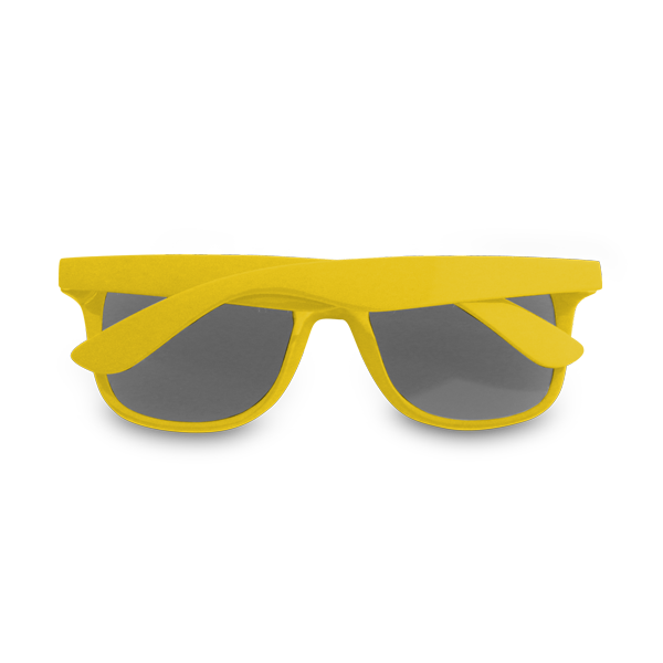Lunettes de soleil. Jaune Jaune, à personnaliser avec le logo de votre club. Lunettes de soleil. Jaune Jaune