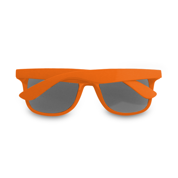 Lunettes de soleil. Orange Orange, à personnaliser avec le logo de votre club. Lunettes de soleil. Orange Orange