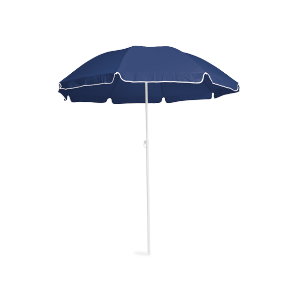 Parasol. Bleu Bleu, à personnaliser avec le logo de votre club. Parasol. Bleu Bleu