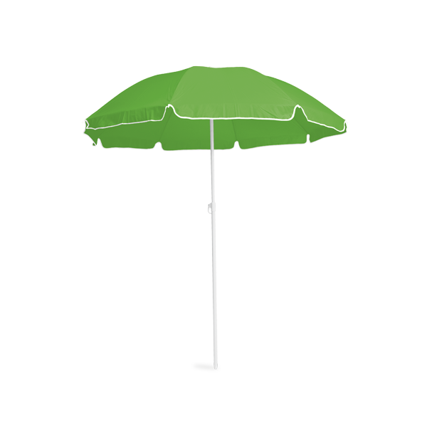 Parasol. Vert clair Vert, à personnaliser avec le logo de votre club. Parasol. Vert clair Vert