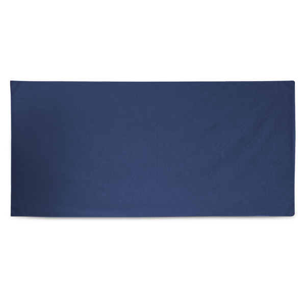 Serviette de plage. Bleu Bleu, à personnaliser avec le logo de votre club. Serviette de plage. Bleu Bleu