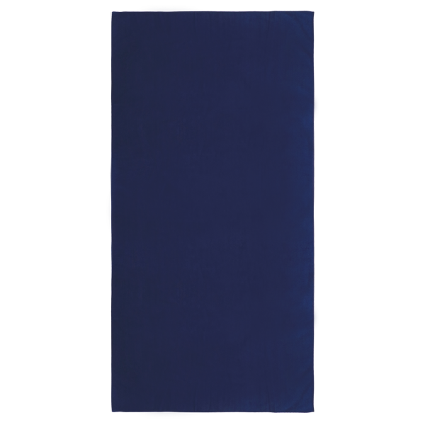 Serviette de plage. Bleu Bleu, à personnaliser avec le logo de votre club. Serviette de plage. Bleu Bleu