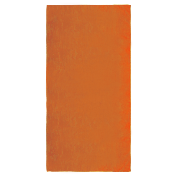 Serviette de plage. Orange Orange, à personnaliser avec le logo de votre club. Serviette de plage. Orange Orange