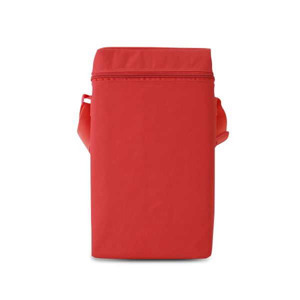 Sac isotherme. Rouge Rouge, à personnaliser avec le logo de votre club. Sac isotherme. Rouge Rouge
