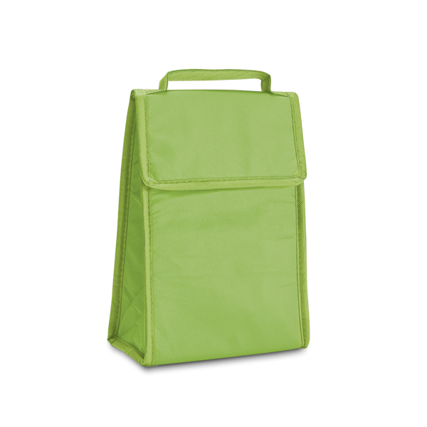 Sac isotherme pliable. Vert clair Vert, à personnaliser avec le logo de votre club. Sac isotherme pliable. Vert clair Vert
