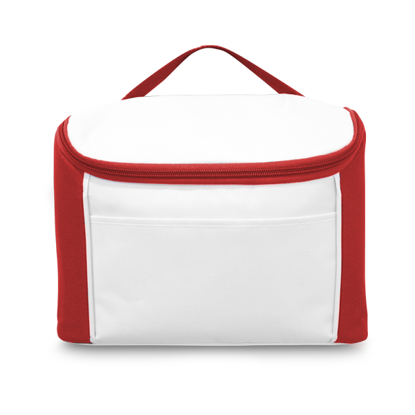Sac isotherme. Rouge Rouge, à personnaliser avec le logo de votre club. Sac isotherme. Rouge Rouge