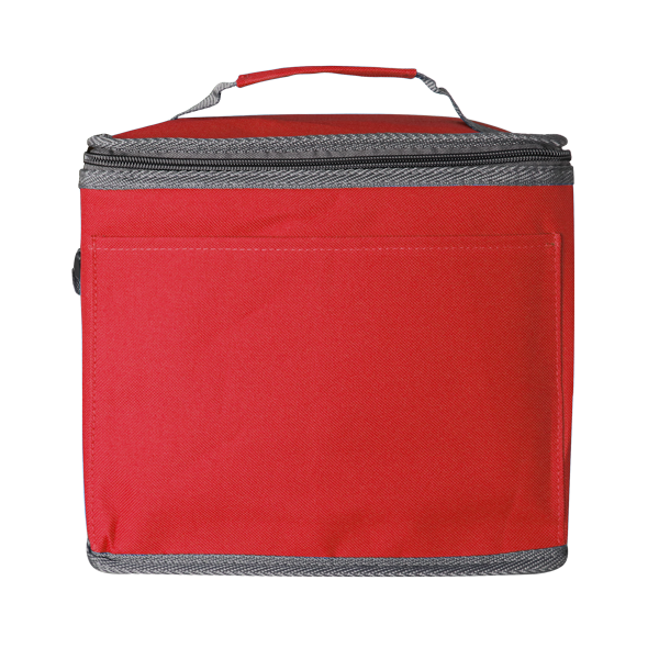 Sac isotherme. Rouge Rouge, à personnaliser avec le logo de votre club. Sac isotherme. Rouge Rouge