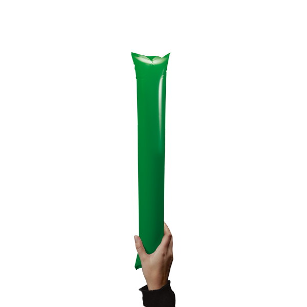 Bâtons gonflables/Tap Tap. Vert Vert, à personnaliser avec le logo de votre club. Bâtons gonflables/Tap Tap. Vert Vert