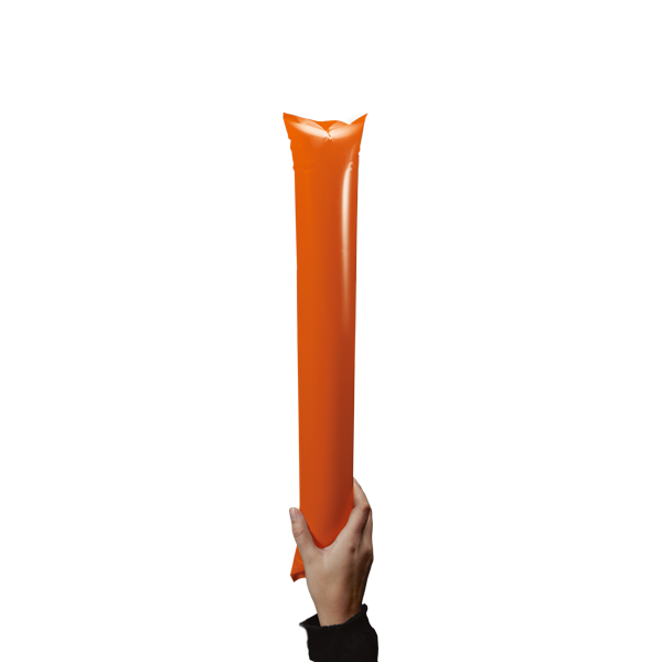 Bâtons gonflables/Tap Tap. Orange Orange, à personnaliser avec le logo de votre club. Bâtons gonflables/Tap Tap. Orange Orange