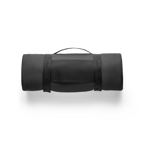 Couverture. Noir Noir, à personnaliser avec le logo de votre club. Couverture. Noir Noir