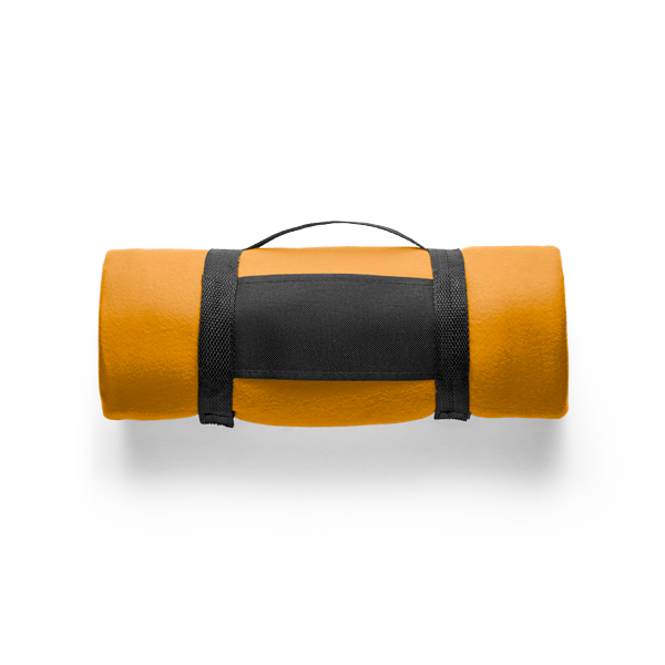 Couverture. Orange Orange, à personnaliser avec le logo de votre club. Couverture. Orange Orange