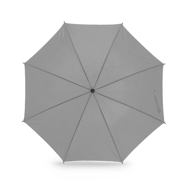 Parapluie. Gris Gris, à personnaliser avec le logo de votre club. Parapluie. Gris Gris