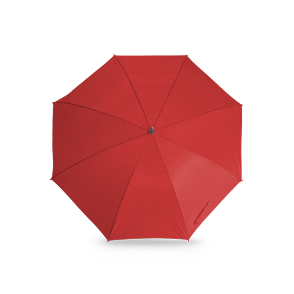 Parapluie de golf. Rouge Rouge, à personnaliser avec le logo de votre club. Parapluie de golf. Rouge Rouge