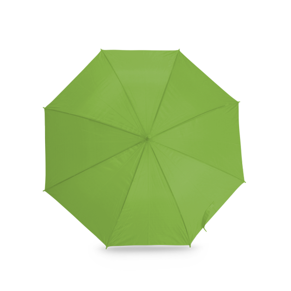Parapluie. Vert clair Vert, à personnaliser avec le logo de votre club. Parapluie. Vert clair Vert