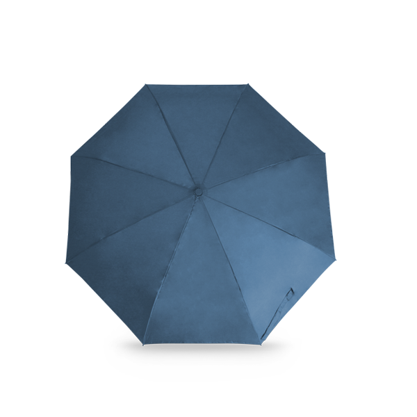 Parapluie pliable. Bleu Bleu, à personnaliser avec le logo de votre club. Parapluie pliable. Bleu Bleu