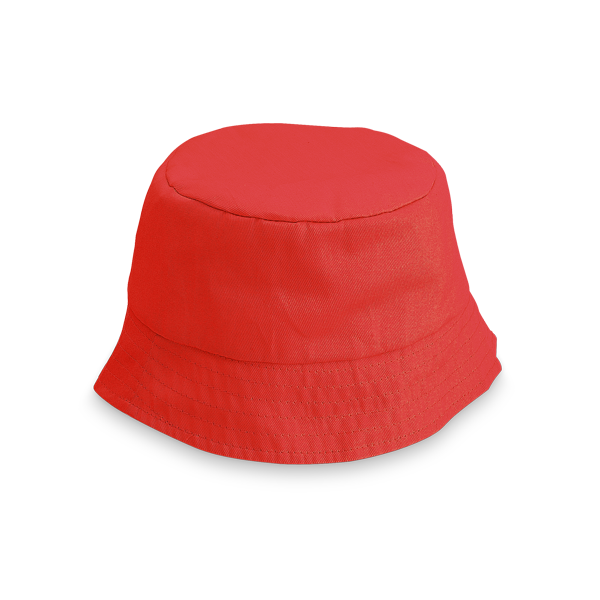 Bob pour enfant. Rouge Rouge, à personnaliser avec le logo de votre club. Bob pour enfant. Rouge Rouge