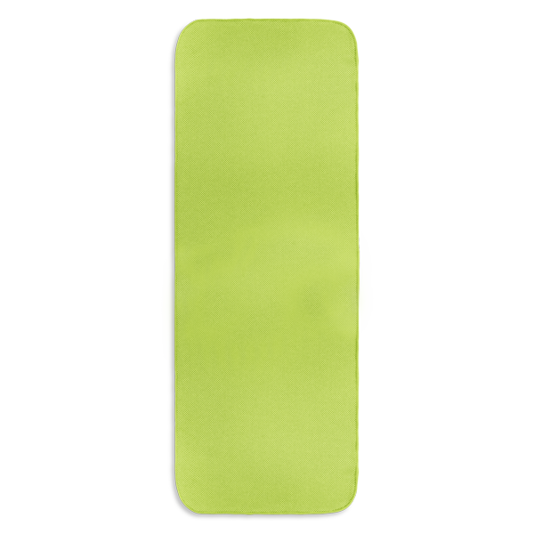 Serviette de sport. Vert citron Vert, à personnaliser avec le logo de votre club. Serviette de sport. Vert citron Vert
