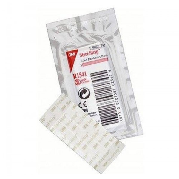 SACHET DE 3 SUTURES ADHESIVES 75x6 mm Blanc, à personnaliser avec le logo de votre club. SACHET DE 3 SUTURES ADHESIVES 75x6 mm Blanc