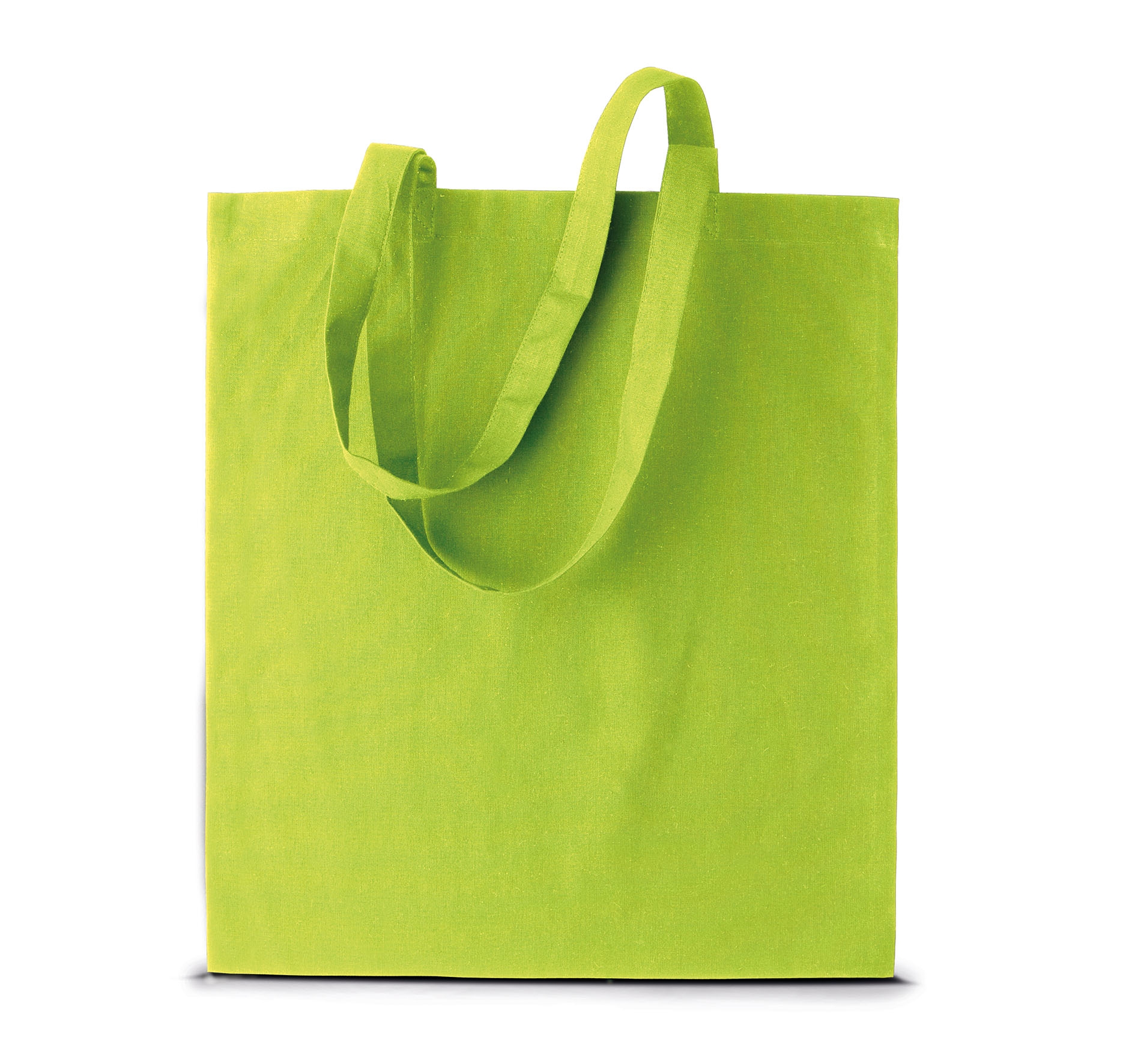 Sac shopping anses courtes Burnt Lime vert, à personnaliser avec le logo de votre club. Sac shopping anses courtes Burnt Lime vert
