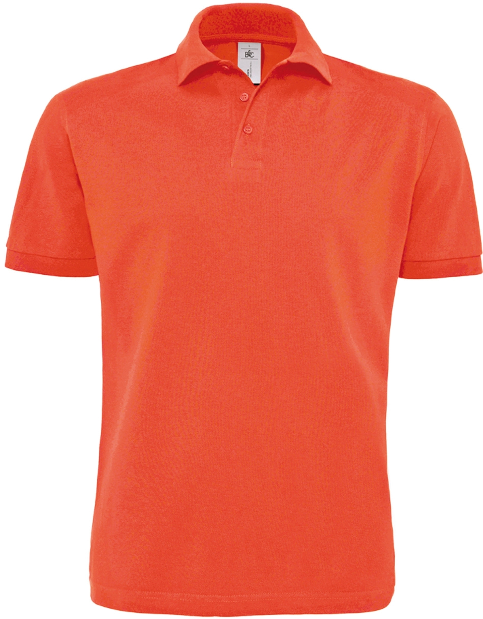 Polo homme piqué lourd HEAVYMILL Sunset Orange Orange, à personnaliser avec le logo de votre club. Polo homme piqué lourd HEAVYMILL Sunset Orange Orange