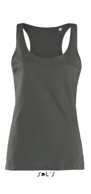 DÉBARDEUR FEMME DOS NAGEUR EFFET FLAMMÉ ST GERMAIN Gris fonc Gris , à personnaliser avec le logo de votre club. DÉBARDEUR FEMME DOS NAGEUR EFFET FLAMMÉ ST GERMAIN Gris fonc Gris