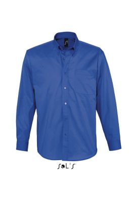 CHEMISE HOMME EN TWILL DE COTON MANCHES LONGUES BEL AIR Royal Bleu , à personnaliser avec le logo de votre club. CHEMISE HOMME EN TWILL DE COTON MANCHES LONGUES BEL AIR Royal Bleu