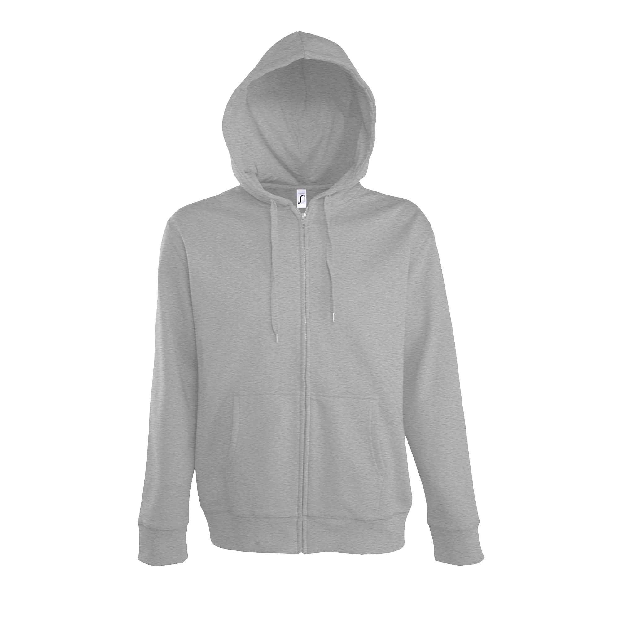 VESTE ZIPPÉE HOMME À CAPUCHE DOUBLÉE SEVEN MEN Gris chin Gris , à personnaliser avec le logo de votre club. VESTE ZIPPÉE HOMME À CAPUCHE DOUBLÉE SEVEN MEN Gris chin Gris