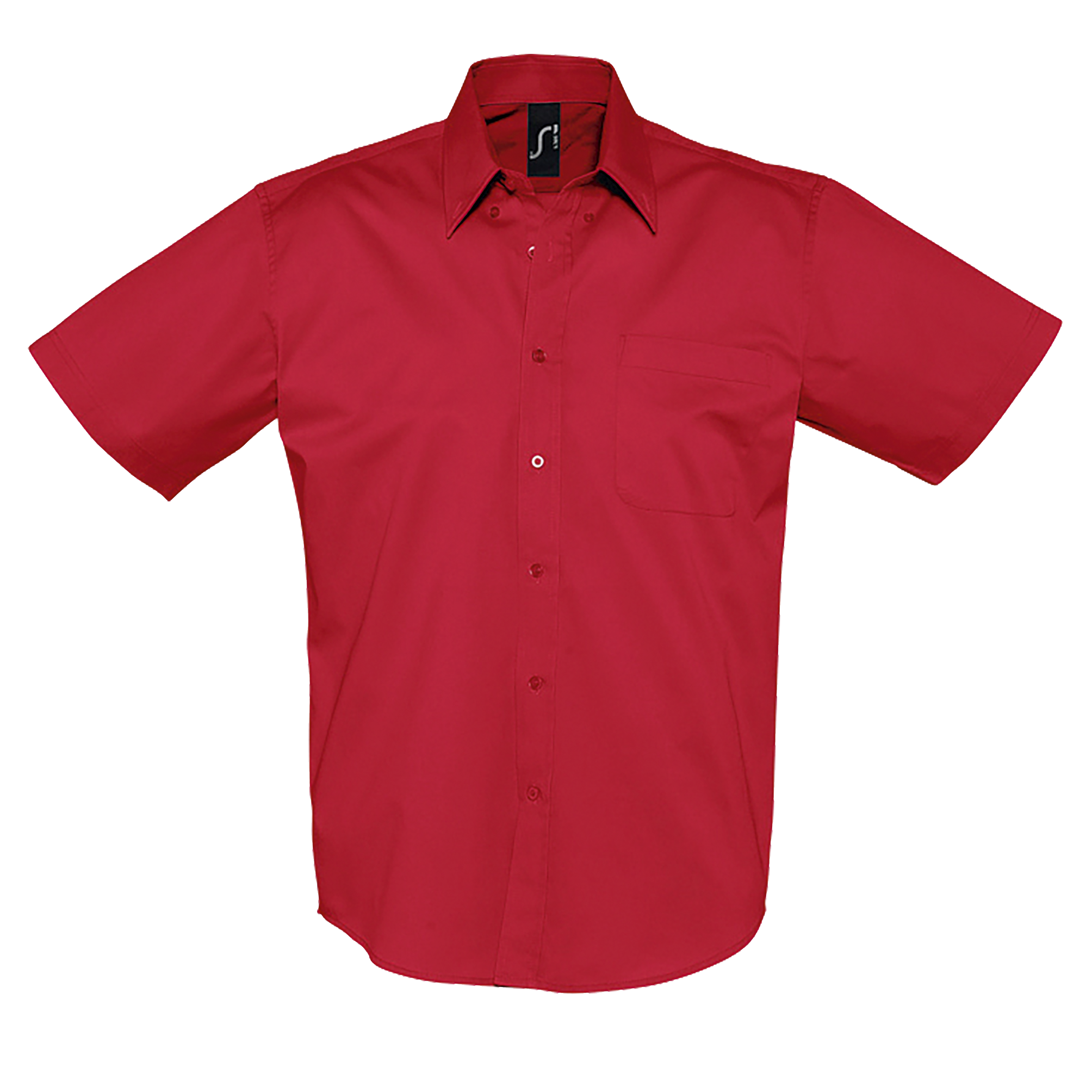 Chemise rouge homme manche courte clearance