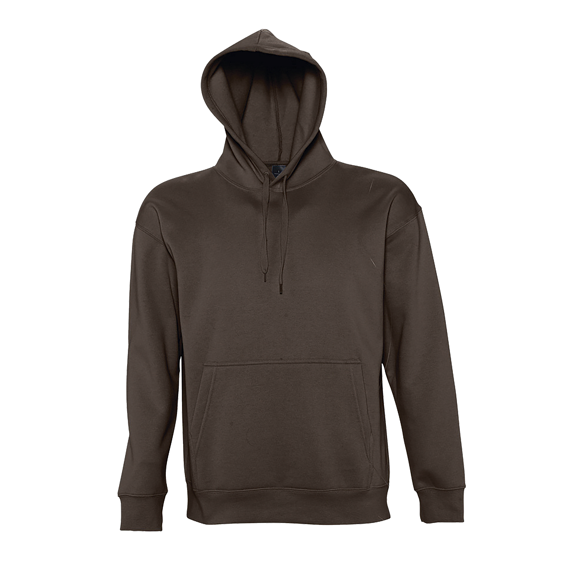SWEAT-SHIRT UNISEXE À CAPUCHE SLAM Chocolat Marron , à personnaliser avec le logo de votre club. SWEAT-SHIRT UNISEXE À CAPUCHE SLAM Chocolat Marron