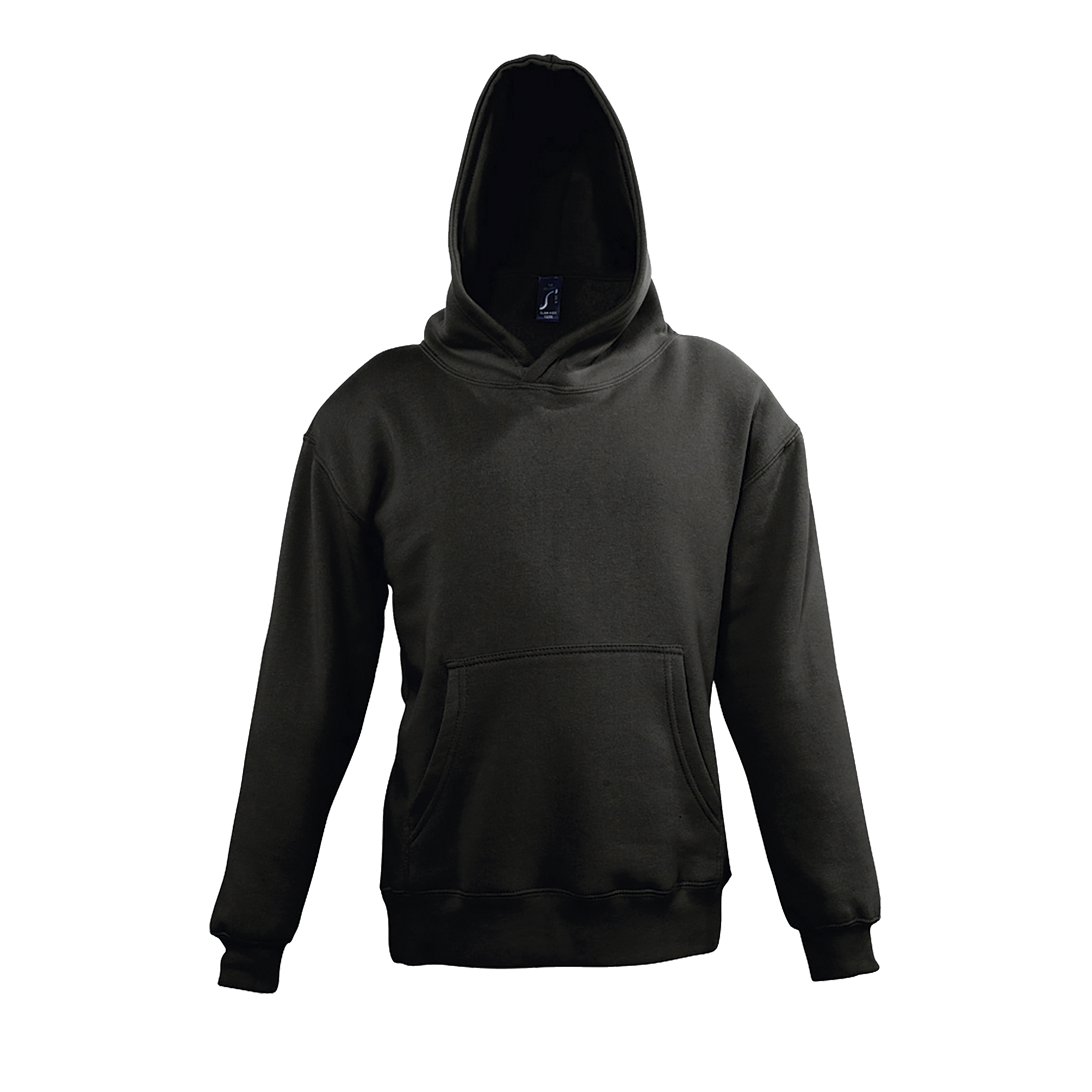 SWEAT-SHIRT ENFANT À CAPUCHE SLAM KIDS Noir Noir , à personnaliser avec le logo de votre club. SWEAT-SHIRT ENFANT À CAPUCHE SLAM KIDS Noir Noir