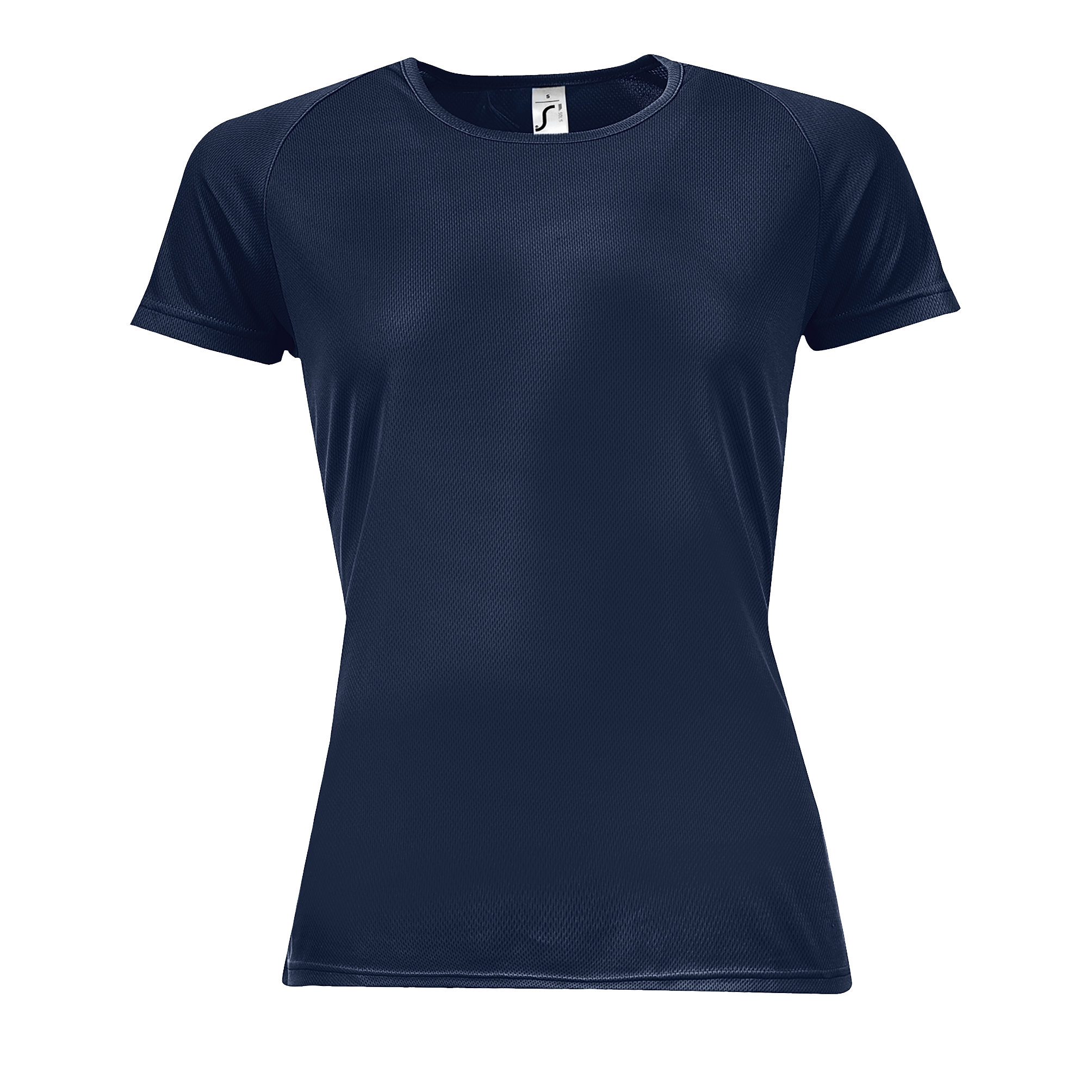 TEE-SHIRT FEMME MANCHES RAGLAN SPORTY WOMEN French marine Bleu           