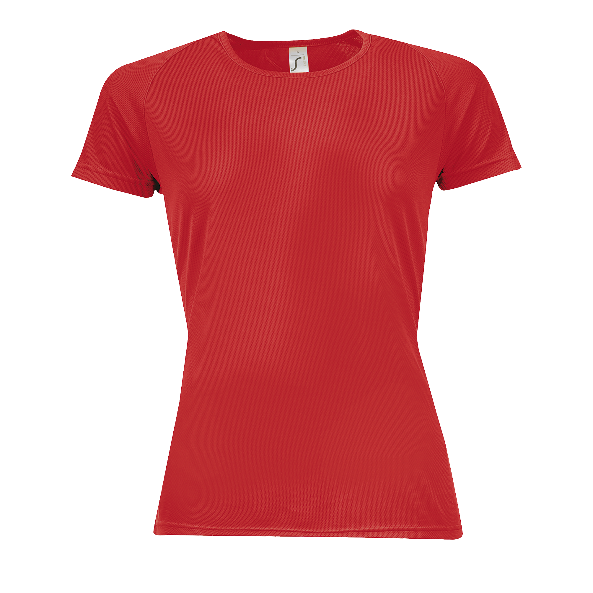 TEE-SHIRT FEMME MANCHES RAGLAN SPORTY WOMEN Rouge Rouge