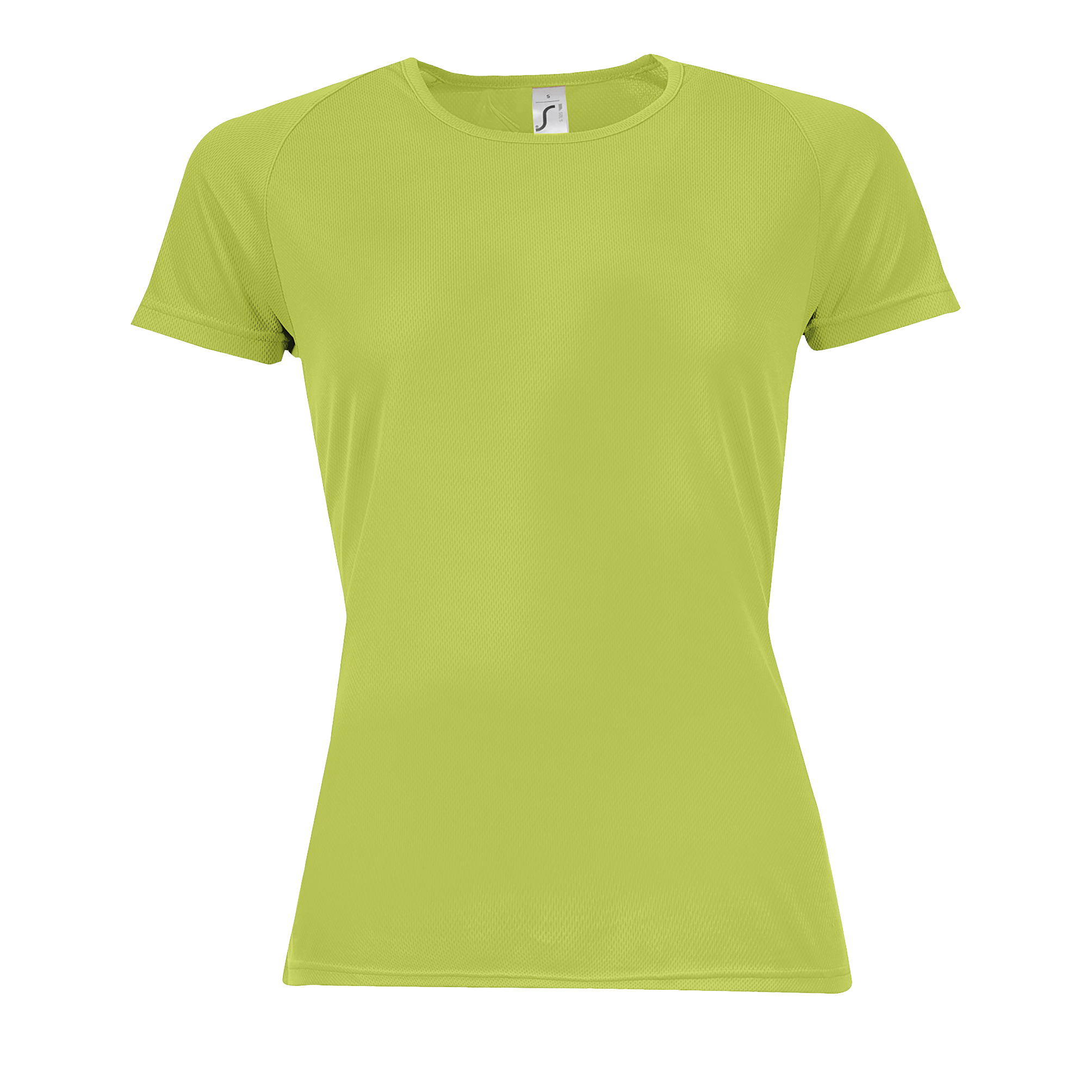 TEE-SHIRT FEMME MANCHES RAGLAN SPORTY WOMEN Vert pomme Vert           