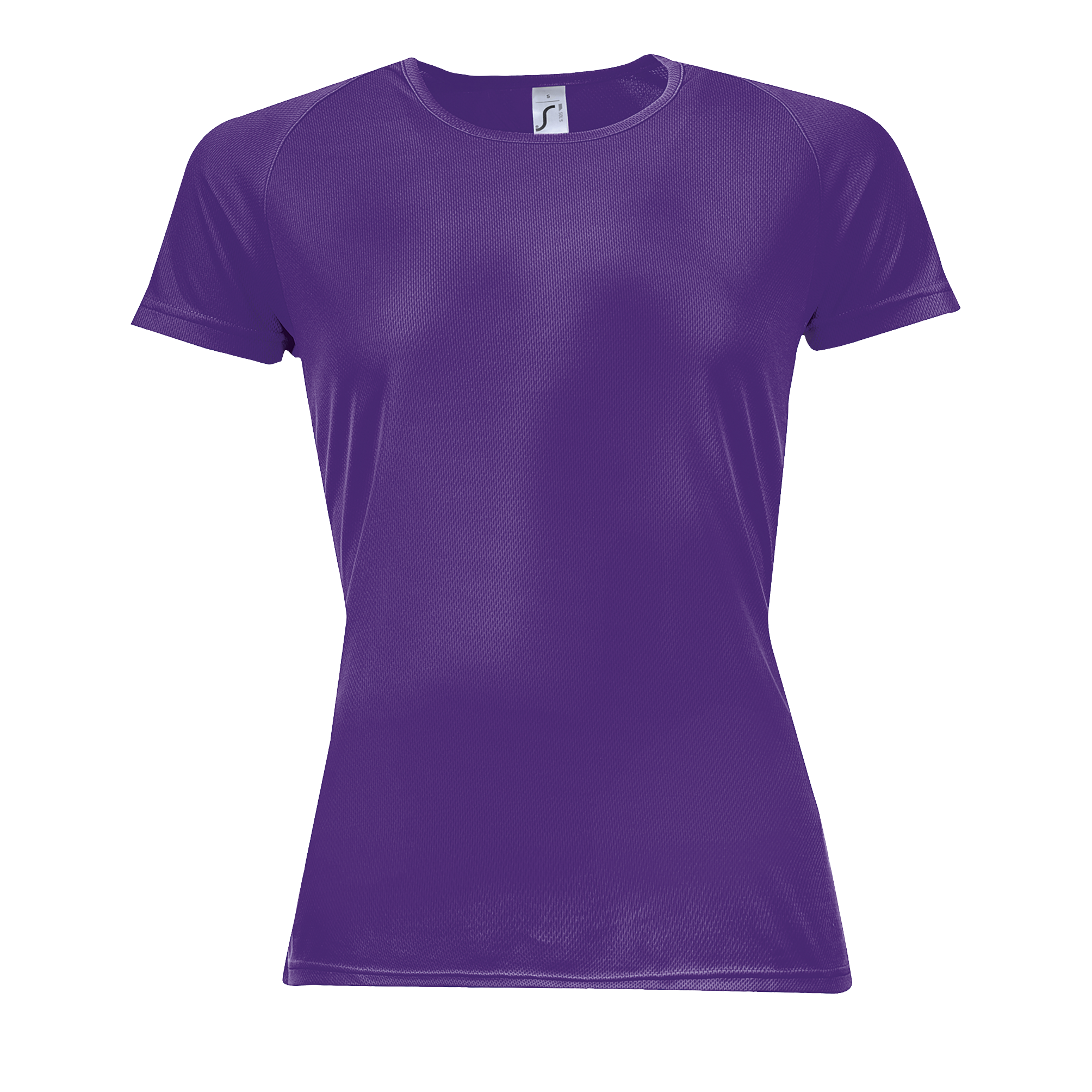 TEE-SHIRT FEMME MANCHES RAGLAN SPORTY WOMEN Violet fonc Violet         