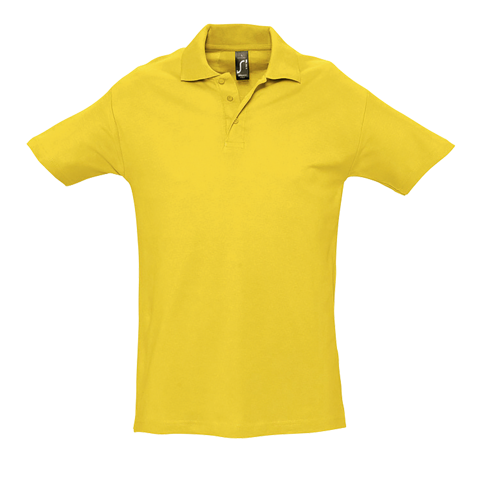 POLO HOMME SPRING II Jaune Jaune , à personnaliser avec le logo de votre club. POLO HOMME SPRING II Jaune Jaune