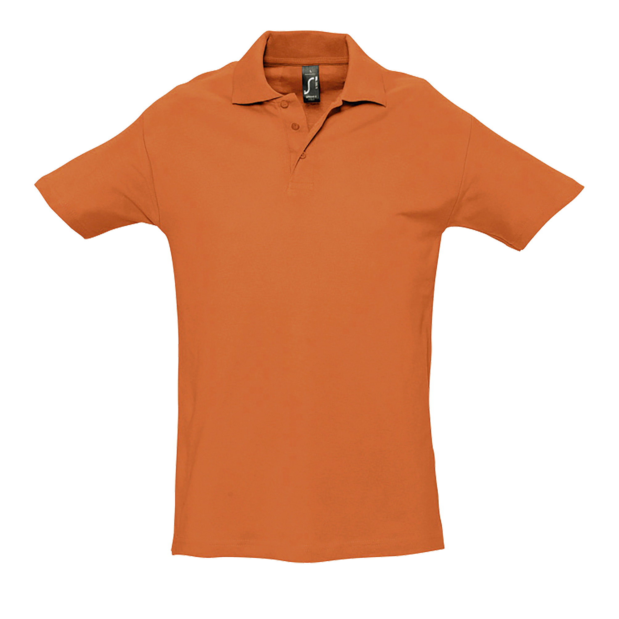 POLO HOMME SPRING II Orange Orange , à personnaliser avec le logo de votre club. POLO HOMME SPRING II Orange Orange
