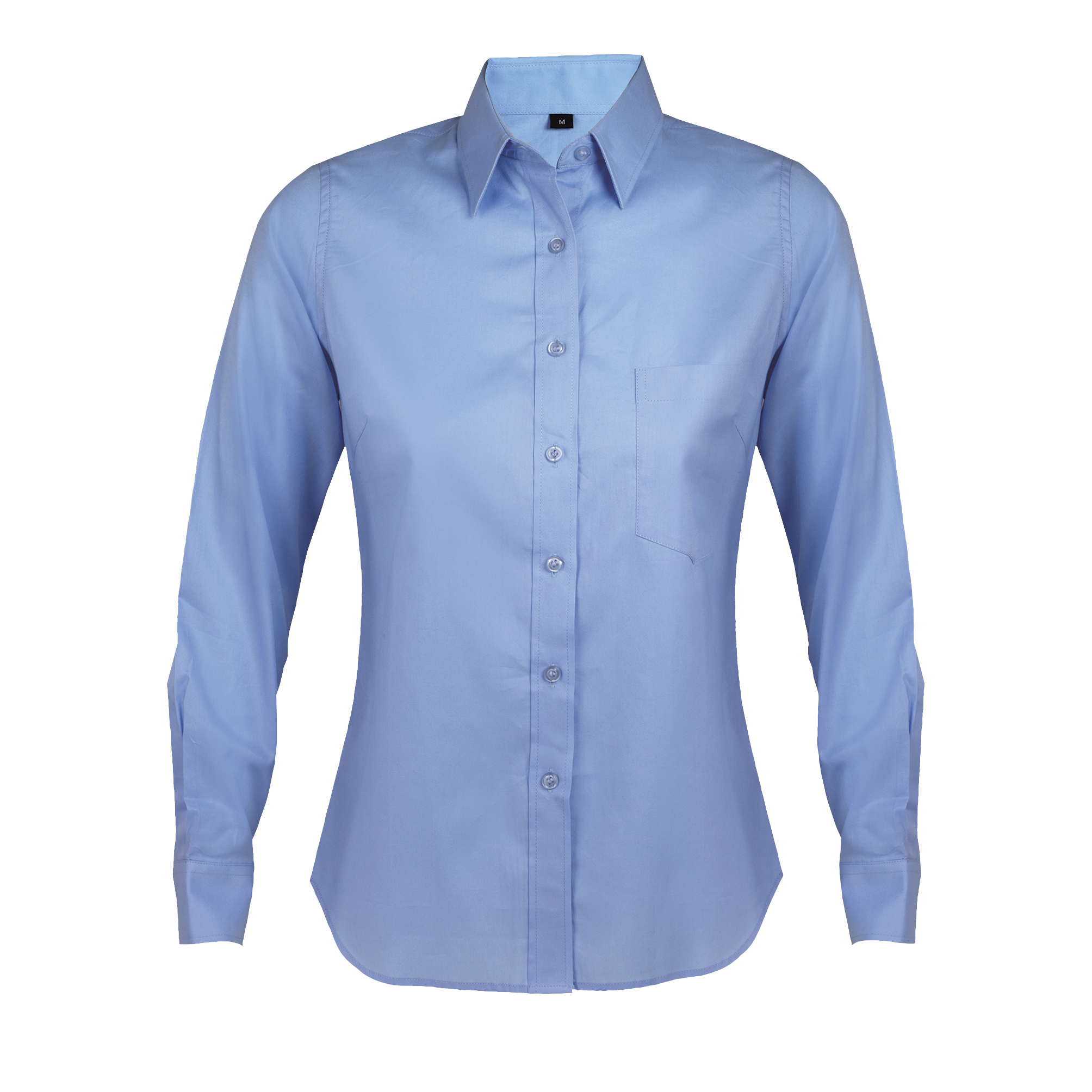 CHEMISE FEMME MANCHES LONGUES BUSINESS TWILL Ciel vif Bleu , à personnaliser avec le logo de votre club. CHEMISE FEMME MANCHES LONGUES BUSINESS TWILL Ciel vif Bleu