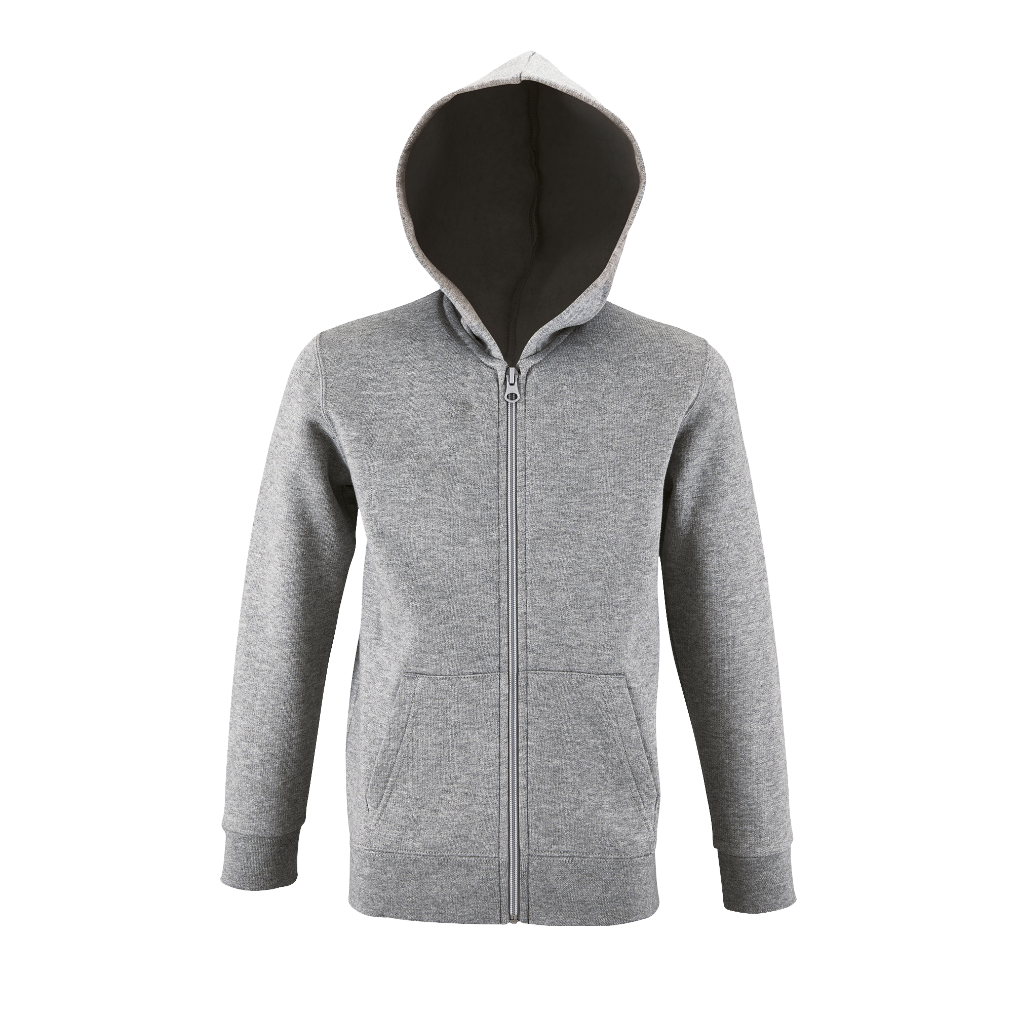 VESTE STONE ENFANT GRIS CHINE, à personnaliser avec le logo de votre club. VESTE STONE ENFANT GRIS CHINE