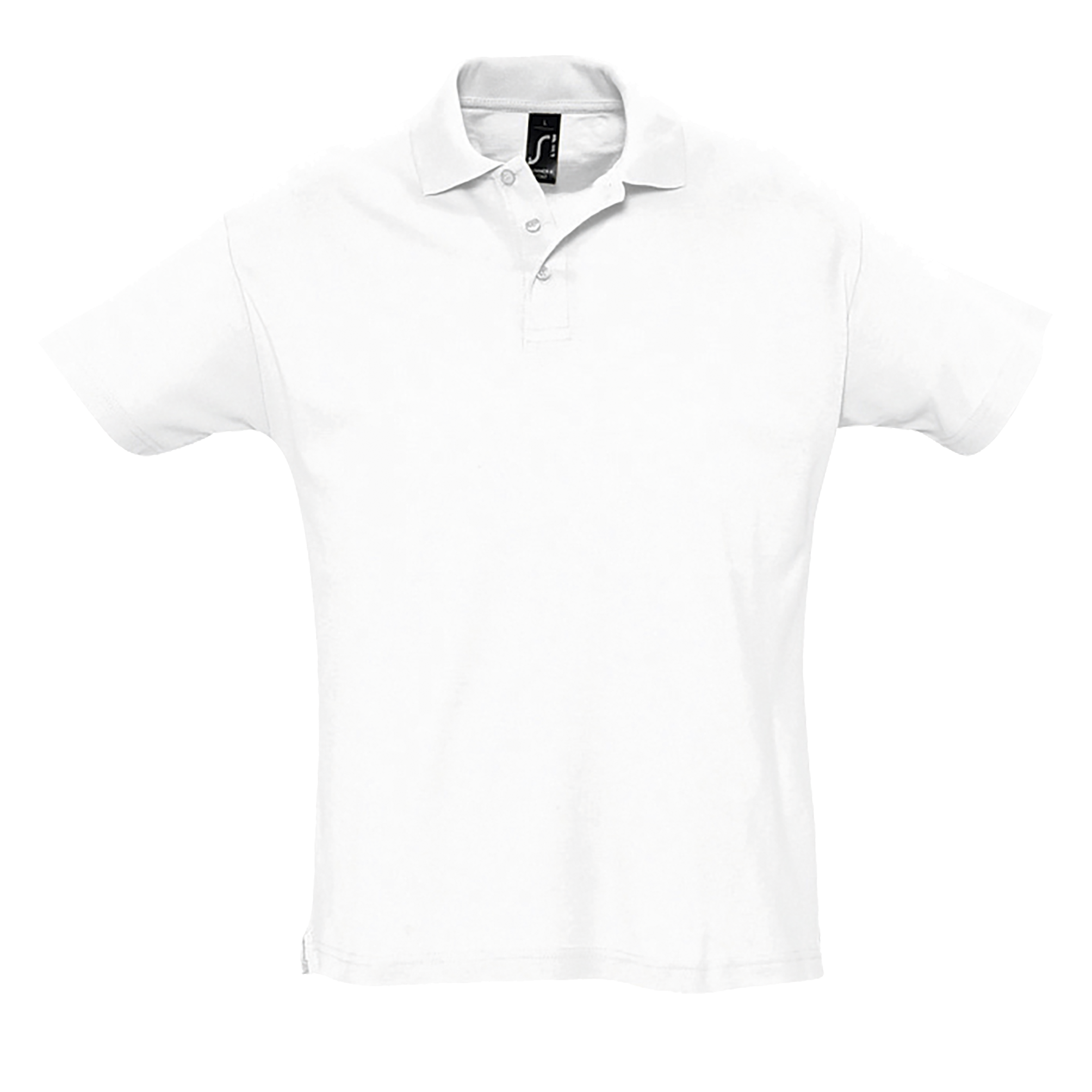 POLO HOMME SUMMER II Blanc Blanc, à personnaliser avec le logo de votre club. POLO HOMME SUMMER II Blanc Blanc