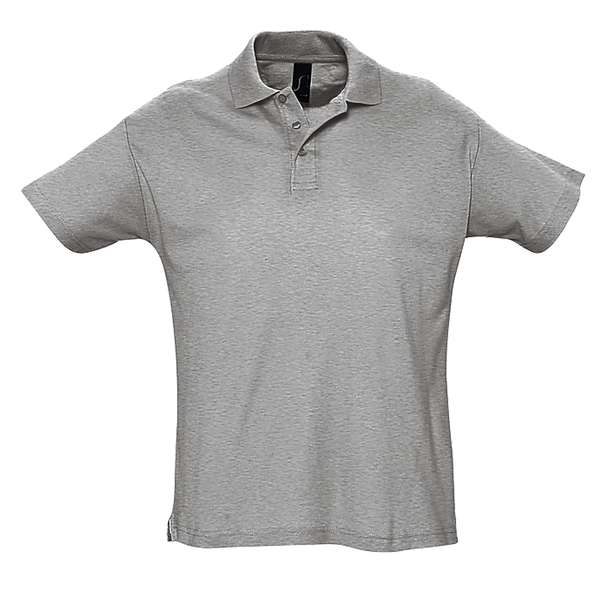 POLO HOMME SUMMER II Gris chin Gris , à personnaliser avec le logo de votre club. POLO HOMME SUMMER II Gris chin Gris