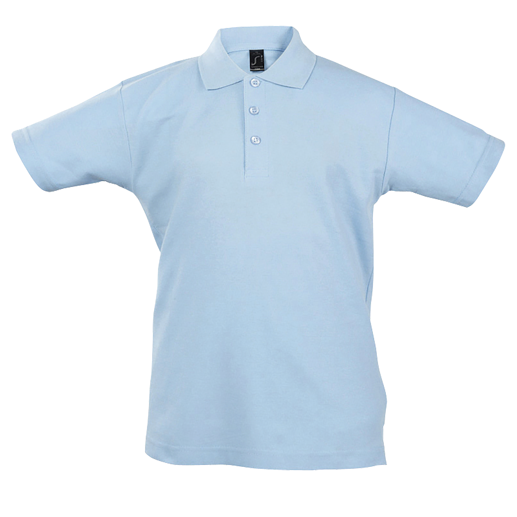 POLO ENFANT SUMMER II KIDS Ciel Bleu , à personnaliser avec le logo de votre club. POLO ENFANT SUMMER II KIDS Ciel Bleu