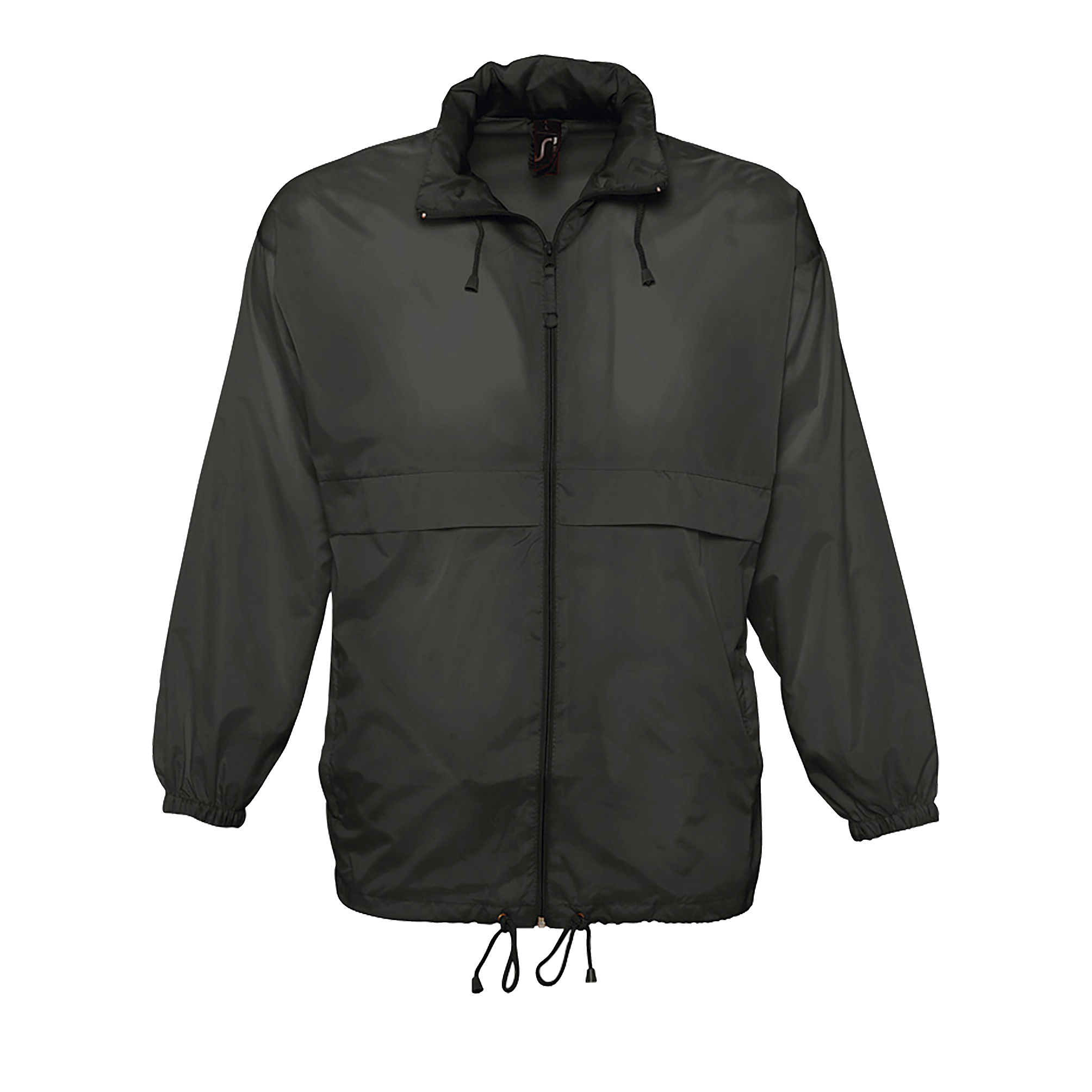 COUPE-VENT UNISEXE IMPERMÉABLE SURF Noir Noir , à personnaliser avec le logo de votre club. COUPE-VENT UNISEXE IMPERMÉABLE SURF Noir Noir